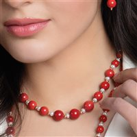 Collier Glamour Femme in Argent LGNK585 - LGNK585